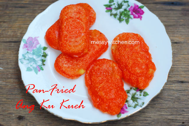 Pan-Fried Ang Ku Kueh